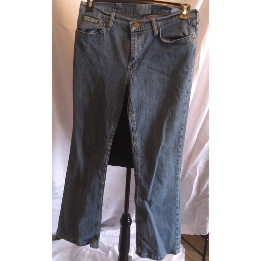 C.E. Schmidt Workwear Jeans Women's 10x30 Blue 5 Pockets Cotton